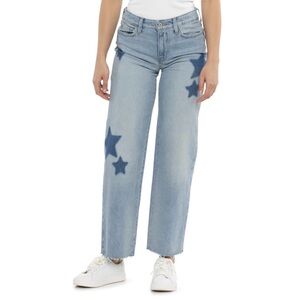 Lucky Brand Blue Star Patterned Women Jeans